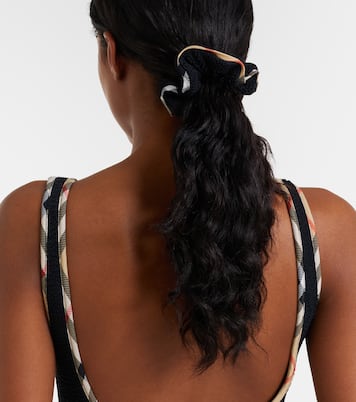 x Hunza G bañador Faye con Burberry Check | Burberry