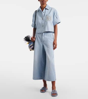 Paula's Ibiza cropped jeans | Loewe