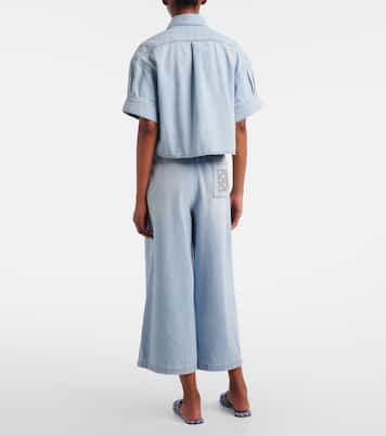 Paula's Ibiza cropped jeans | Loewe