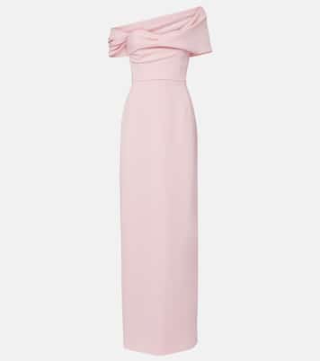 Sofia crêpe bustier gown | Carolina Herrera