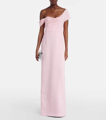 Sofia crêpe bustier gown | Carolina Herrera