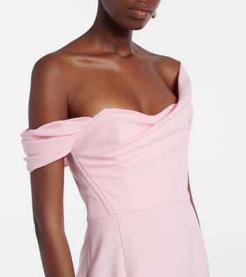 Sofia crêpe bustier gown | Carolina Herrera