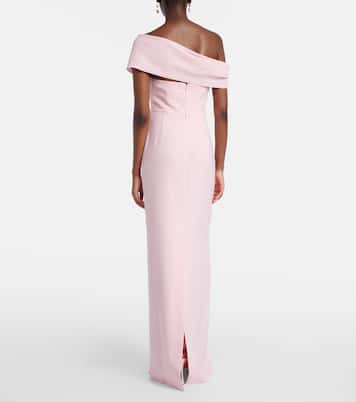 Sofia crêpe bustier gown | Carolina Herrera
