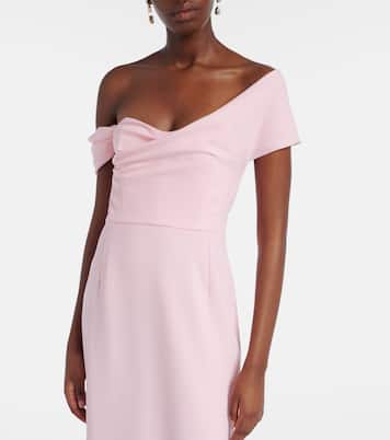 Sofia crêpe bustier gown | Carolina Herrera