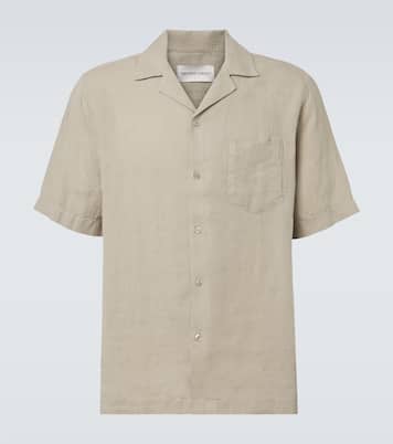 Camisa bowling Angelo de lino | Frescobol Carioca