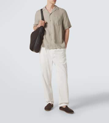 Camisa bowling Angelo de lino | Frescobol Carioca