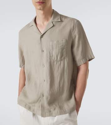 Camisa bowling Angelo de lino | Frescobol Carioca
