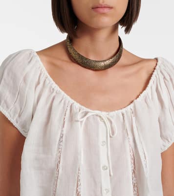 Tatev lace-trimmed top | Citizens of Humanity