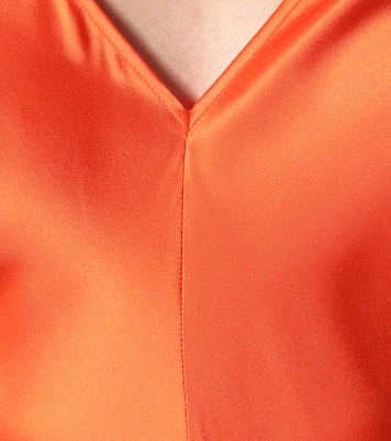 Midikleid Stella aus Seidensatin | Lee Mathews