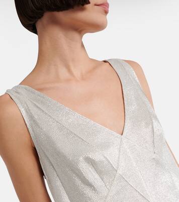 Miniabito in gabardine e lamé | Marc Jacobs