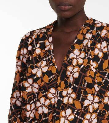 Robe midi à fleurs | Marni