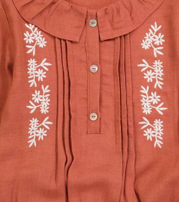 Embroidered dress | Tartine et Chocolat