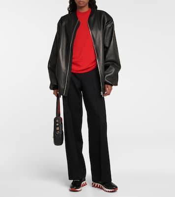 Loubishark leather sneakers | Christian Louboutin