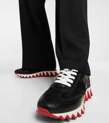 Loubishark leather sneakers | Christian Louboutin