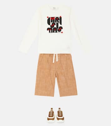 T-shirt Tadda imprimé en coton | Bonpoint