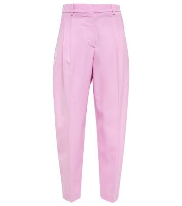 High-Rise-Hose aus Wolle | Stella McCartney