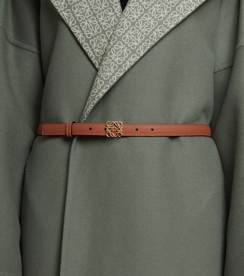 Anagram leather belt | Loewe