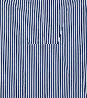 Striped poplin top | Il Gufo