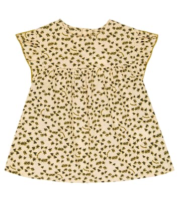 Floral cotton dress | Bonpoint