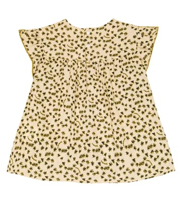 Floral cotton dress | Bonpoint