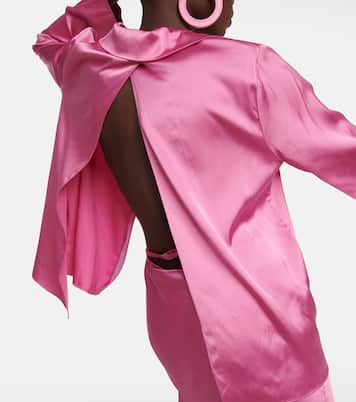 Hemd La Chemise Notte aus Satin | Jacquemus