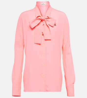 Tie-neck crêpe blouse | Vivienne Westwood