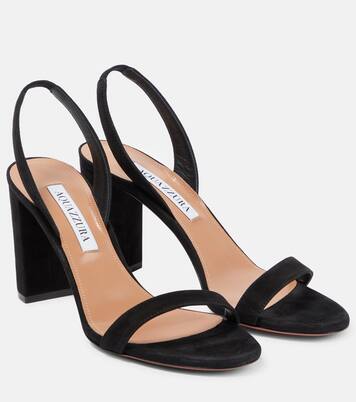 So Nude 85 suede sandals | Aquazzura