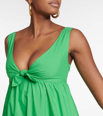 Robe midi en coton mélangé | REDValentino