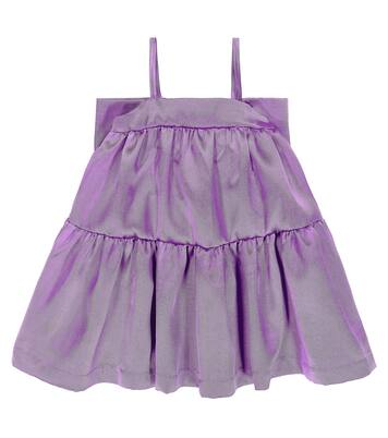 Bow-trimmed satin dress | Caroline Bosmans