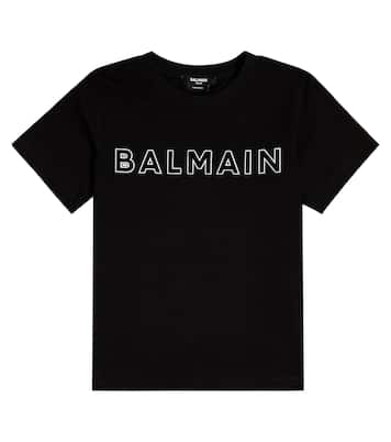 T-Shirt aus Baumwolle | Balmain Kids