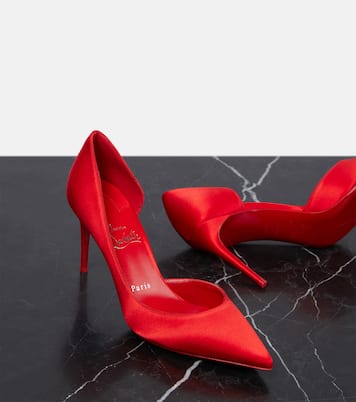 Iriza silk-satin pumps | Christian Louboutin
