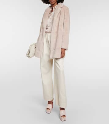 Mules Amali Alta à plateau en cuir verni | Christian Louboutin