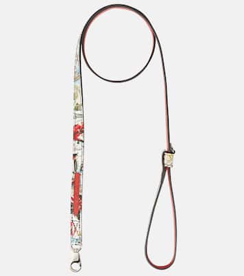 Loubileash printed leather dog leash | Christian Louboutin