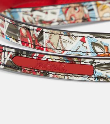 Loubileash printed leather dog leash | Christian Louboutin