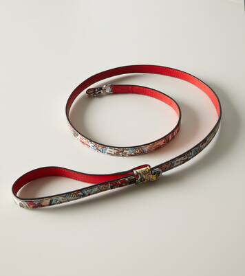 Leine für Hunde Loubileash aus Lede | Christian Louboutin