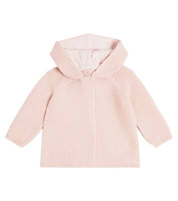 Baby hooded cotton cardigan | Stella McCartney Kids
