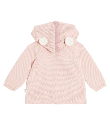 Baby hooded cotton cardigan | Stella McCartney Kids