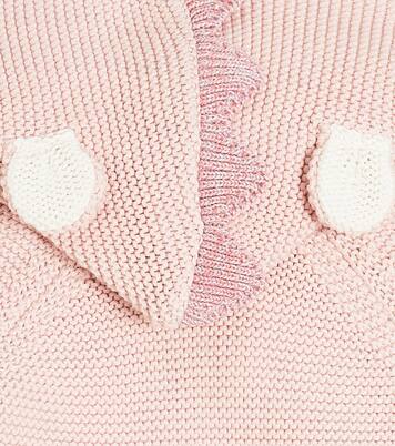 Baby hooded cotton cardigan | Stella McCartney Kids