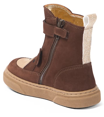 Teddy Bear nubuck leather boots  | Monnalisa