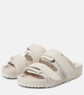 X Tekla Pantoletten Uji aus Veloursleder | Birkenstock 1774