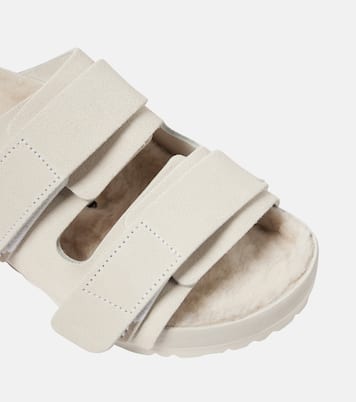 X Tekla Pantoletten Uji aus Veloursleder | Birkenstock 1774