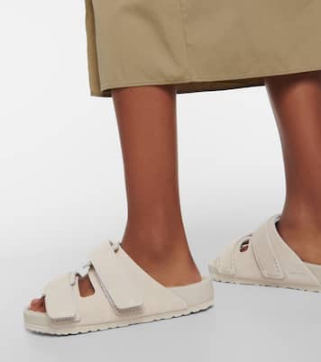 X Tekla Pantoletten Uji aus Veloursleder | Birkenstock 1774