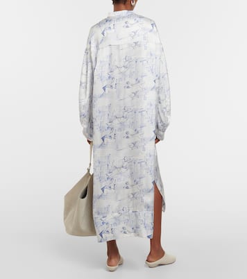 Robe midi Brom imprimée | Khaite