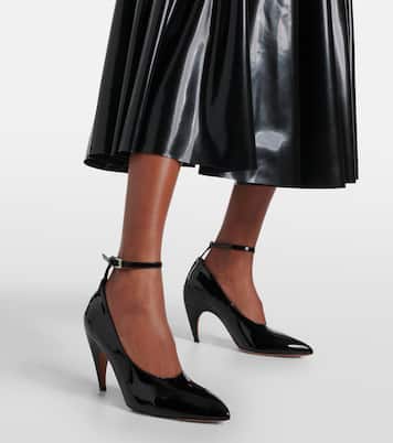 Shark patent leather pumps | Alaïa