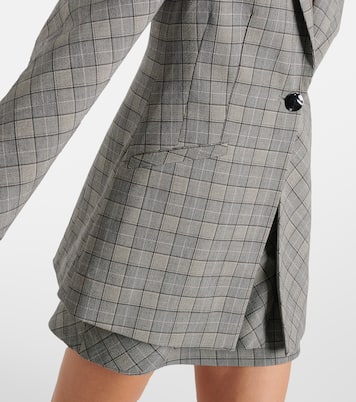 Checked blazer | Ganni