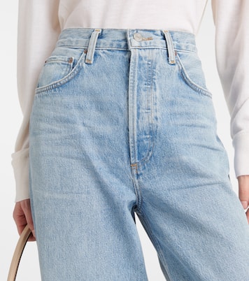 High-Rise Wide-Leg Jeans Dame | Agolde