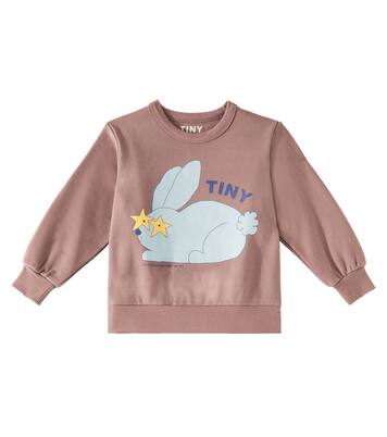 Rabbit printed cotton sweatshirt | Tinycottons