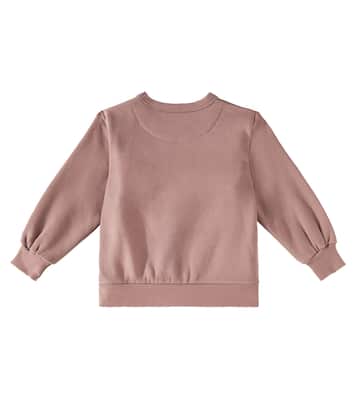 Rabbit printed cotton sweatshirt | Tinycottons