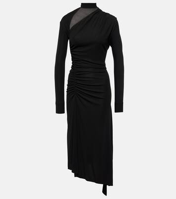 Robe midi asymétrique | Victoria Beckham