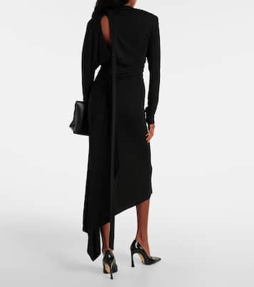 Robe midi asymétrique | Victoria Beckham